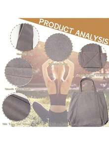 Yoga Bags & Yoga Storage - Beige - View 3