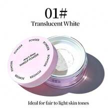 12g Polvo suelto con borla, polvo matificante de control de grasa, fijación de maquillaje de larga duración, aplicación suave - Multicolor - Ver 10