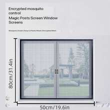 Cinta mágica autoadhesiva, malla invisible, fácil instalación, a prueba de insectos y transpirable - A - Ver 9