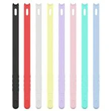 Silicone Case Compatible With Apple Pencil 2nd Generation & Apple Pencil Pro (2024) Sleeve Skin Ultra Thin Apple Pencil Protective Cover Compatible With Magnetic Charging And Double Tap - Multicolor - View 8