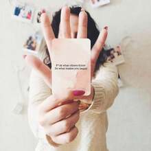 AFFIRMATIONS FOR A --A Set Of Positive Quotes Designed Specifically For Card Games - Daily Inspirational And Inspirational Cards For Women - Available In Two Styles: Pink Box And Black Box. The Pink Box Contains 50 Cards, While The Black Box Contains 53 Cards - Multicolor - View 3