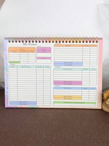 预算页活页笔记本充电螺旋文件夹周/月内页资金管理计划表 - A - 查看 3