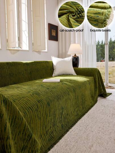 1 tấm bọc ghế sofa nhung tối giản sang trọng, kiểu dáng Bohemian, dày dặn, thanh lịch, chất liệu cao cấp, trang trí sofa, bảo vệ sofa, trang trí nhà cửa, thân thiện với thú cưng, chống trượt, chống bụi, chống trầy xước, sử dụng được quanh năm, phù hợp cho phòng ngủ, phòng khách, hiệu sách, văn phòng, xe hơi, câu lạc bộ, tiệc tùng, sofa 1-4 chỗ, sofa hình chữ L.