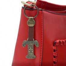 Metal Keychain With Engraved Initial And  Calendar - Handmade Gift Of Mexican Heritage - 字母 T - 查看 6
