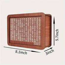 Vintage Money Saving Box, Cash Vault Saving Jar With Target Amount & Number Counter, Money Bank Savings Challenge Box For Adults, 10000 US Dollars Capacity - 光色彩 - 查看 6