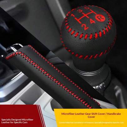 Bọc cần số bằng da dành cho xe Corolla, Vitz, Yaris, GR86. Phụ kiện cần số xe hơi.