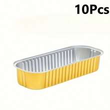 10/20pcs Heavy-Duty Foil Tray For Air Fryer – Rectangular Tin Foil Pans ...