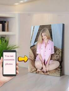Personalisierter Fotodruck - Personalisiertes Poster mit gerahmtem Rand - Hochzeit, Geburtstag, Jahrestag, Valentinstag Geschenk - Laden Sie Ihr eigenes Foto hoch - Innen-/Außenwanddekoration - Modern, Boho, Minimalistisch, Vintage Stile - Mehrere Größen verfügbar - langanhaltend gerahmtes Poster geeignet für Wohnzimmer, Schlafzimmer, Büro - Einfach zu bedienender Online-Designer - Ideal für Paare, Familie, beste Freunde, Heimdekoration, Kunst, Jahrestagsgeschenke - Mehrfarbig 2 - Übersicht 11