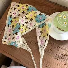 Hoa màu vàng và xanh