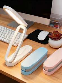 1 đèn bàn gấp ba bảo vệ mắt, đèn đọc sách học tập sạc USB, đèn ngủ gấp ba, đèn bàn tối giản hiện đại, điều chỉnh 3 nhiệt độ màu, đèn bàn chiếu sáng 3 mức độ sáng, đèn ngủ đọc sách cạnh giường, đèn ngủ sạc pin, đèn bàn LED gấp gọn bảo vệ mắt, đèn ngủ nhỏ cho phòng ngủ. - ánh sáng ba màu - Xem 4