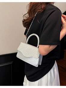 Women Clutches - Silver - View 3