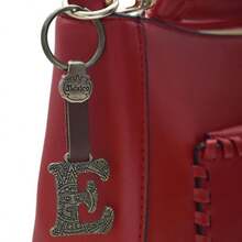 Metal Keychain With Engraved Initial And  Calendar - Handmade Gift Of Mexican Heritage - 字母 E - 查看 6