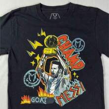 2026 World Cup Shirt, Soccer Fan Tee, Jerseys For Men, Summer Outfits For Men, Lionels Messis  Collection Soccer T-Shirt Size Small Black Goat Champ Bollon D'Or. 100% Cotton Graphic Tees, Sports Fan Gift - Black - View 8