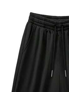Men'S Boxing Training Shorts With Red Gloves & Fight Print - Athletic Gym Shorts, Drawstring Waist, Side Pockets - Lightweight Workout Pants For Boxing, MMA, Running, Casual Streetwear - Black With Bold Combat Design, Martial Arts Gear, Sporty Look, Comfortable Fit, Fitness Enthusiasts, Durable Construction, Fitness Lovers - 黑色 - 查看 5