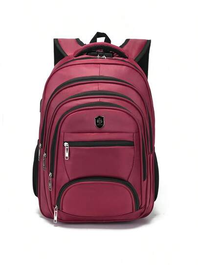 DIOSA LUNA Mochila Antirrobo Para Ordenador Unisex: Gran Capacidad, Impermeable, Puerto USB | Mochila de Negocios, Viaje y Regalo de Halloween/Navidad para Hombres E9014