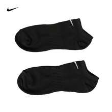 Nike 速乾舒適男女款短襪 3雙組，黑白配色，夏季透氣，適用運動、休閒、跑步，SX7678-100 SX7678-010 - 黑色襪子SX7678-010 - 查看 8