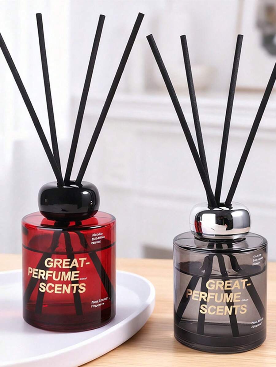 1pc 150ml Essential Oil Diffuser, Air Freshener, Aromatherapy Diffuser, Long-Lasting Fragrance, Flameless Luxury Scent, High-End Design, Suitable For Bedroom, Living Room, Hotel - 1PC - View 1