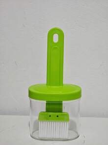 1个家用油刷带油瓶，小油壶，厨房烘焙必备，塑料多功能烧烤油瓶刷 - 查看 8