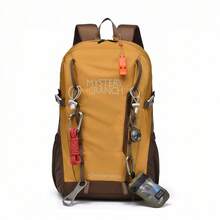 30L Outdoor Sports Waterproof Hiking Backpack, Large Capacity Trekking Rucksack - Ginger - View 4