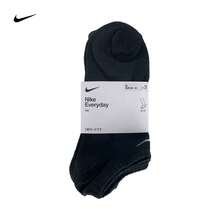 Nike 速乾舒適男女款短襪 3雙組，黑白配色，夏季透氣，適用運動、休閒、跑步，SX7678-100 SX7678-010 - 黑色襪子SX7678-010 - 查看 10