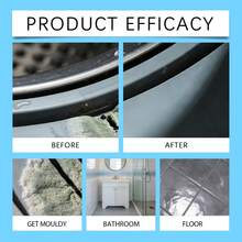 jakehoe Home Mold Removal Gel, Suitable For Bathroom Tiles, Washing Machine Gaskets, Deep Cleaning Mold In Home Crevices - one-size - View 6