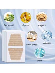 32PCS Nail Stickers, Suitable For Toenails Or Fingernails, Nail Stickers, Nail Renewal Stickers, Fast And Effective Fingernail And Toenail Care - Beige - View 8