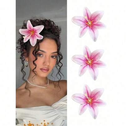 3Pcs Lily Flower Bo…