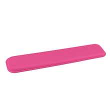 Almohadilla de Reposamuñecas para Teclado con Degradado y Espuma de Memoria - Tela de Seda de Leche Suave, Base de Silicona Antideslizante, Soporte Ergonómico para Escribir en Computadora de Escritorio - Multicolor - Ver 27