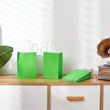6/12 22*16*8cm Deep Green + Silver Edged Ribbon Bow, Overall Fresh And Festive, Great Gift Choice For Mom - View 5