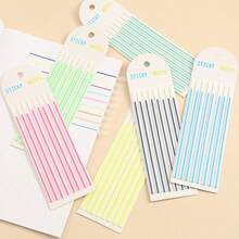 Morandi Color Long Strip Transparent PET Index Tabs Set.Writable Reusable Page Markers Sticky Notes, Multiple Fluorescent & Pastel Colors Available.Slim Sticky Tabs For Books, Notes, Journaling, File Classification & Office Organization.Ideal Gift For Students, Stationery Lovers & Journaling Enthusiasts. - one-size - View 3