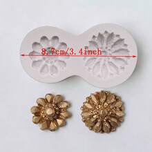 Jewelry, Gemstone, Silicone Mold DIY Handmade Mold, Fondant Cake Decorating Mold, Kitchen Supplies, Baking Tools, Cupcake Top Decor, Wedding Birthday Party Decor Mold, Reusable - Light Grey - View 13