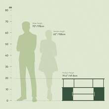 Furinno Jaya Gran Centro de Entretenimiento Contenga hasta 55 en Televisión Roble Francés/Negro - Roble francs/negro - Ver 4