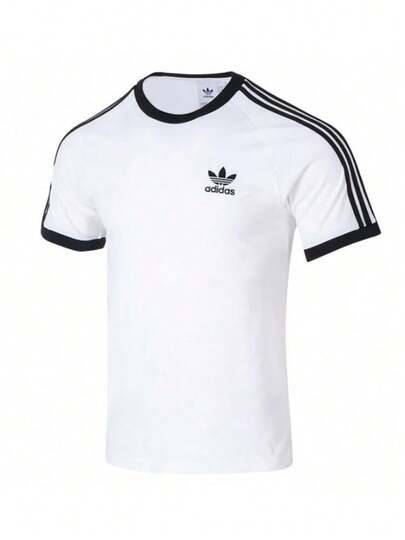 Adidas Originals男裝上衣2026春季新款運動休閒修身款圓領短袖T卹KB2460