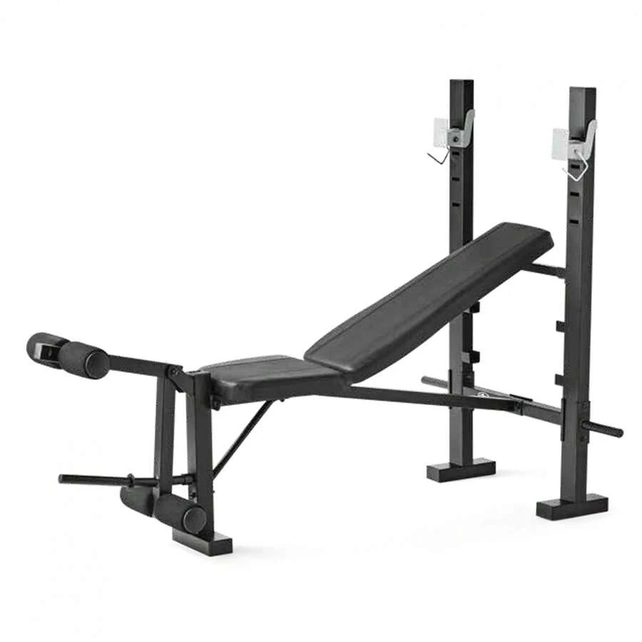 Athletic Works Standard & Rack Combo With Leg Press - 1 - View 1