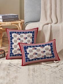 1/4/5/6/7pcs America250 Family Set, 250th Anniversary Of America Flag/Banner, America250 Decor, 1776-2026 Freedom 250 A250 Living Room/Dining Room/Kitchen Decoration Set, Linen-Like Material, Multiple Sizes Available, Fireplace Mantel Scarf, Placemats, Coasters, Home Decor - Multicolor - View 9