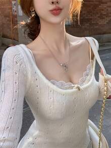 Women Sweaters - White - View 6