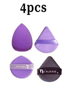 Bộ mút trang điểm 5/4/3/2/1 món, bộ mút trang điểm hình giọt nước, bộ mút trang điểm hình tam giác, bao gồm (1 mút hình giọt nước + 12 bông phấn + 1 bông phấn tam giác nhung + 1 mút trang điểm mini). Bông phấn, mút trang điểm, mút trang điểm mềm mại và bông xốp, dụng cụ trang điểm, mút cố định lớp trang điểm, dụng cụ làm sạch da mặt. - Nhiều màu - Xem 19