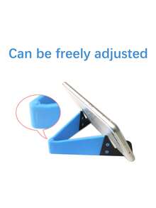 5Pcs Portable V-Shaped Foldable Stand, For Student Dormitories, Bedside, Desktop Phone Holder - Multicolor - View 6