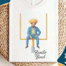 Valentine Outfits For Women2026Benito Bowl Bad Shirt, Bowl Bunny LX Sweatshirt, Puerto Rico Music Gift, Here For The Benito Bowl Unisex Teevalentine's Day Dress Western Graphic Tees Men Clothes Camisas Para Hombre Graphic Tees Women Clothes Summer Tops Summer Clothes Graphic Tee Shirts - 白5 - 查看 6