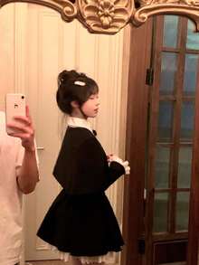 Cosplay Clothing - Single Black Cloak - View 4