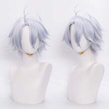 Tóc giả cosplay Yewell, phụ kiện đội đầu nhập vai, dòng sản phẩm hàng ngày, phụ kiện cosplay Nhật Bản đa dạng kiểu dáng, phù hợp cho các buổi tiệc riêng, nhập vai hàng ngày và Halloween. - Xanh và trắng - Xem 2