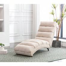 Patio Sofas - Beige + Linen + Foam - View 8