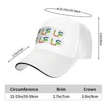 FIFA 2026 World Cup Retro Baseball Cap |   Adjustable Bright Cartoon Pattern |   Lightweight Breathable Cotton Hat |   Perfect For Running, Outdoor Activities & Graduation Ceremonies |   Multiple Colors Available - 黑色 - 查看 3