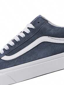 Vans男鞋女鞋Old Skool低筒板鞋情侶鞋運動休閒鞋VN0005UFAHU - 藍色 - 查看 7