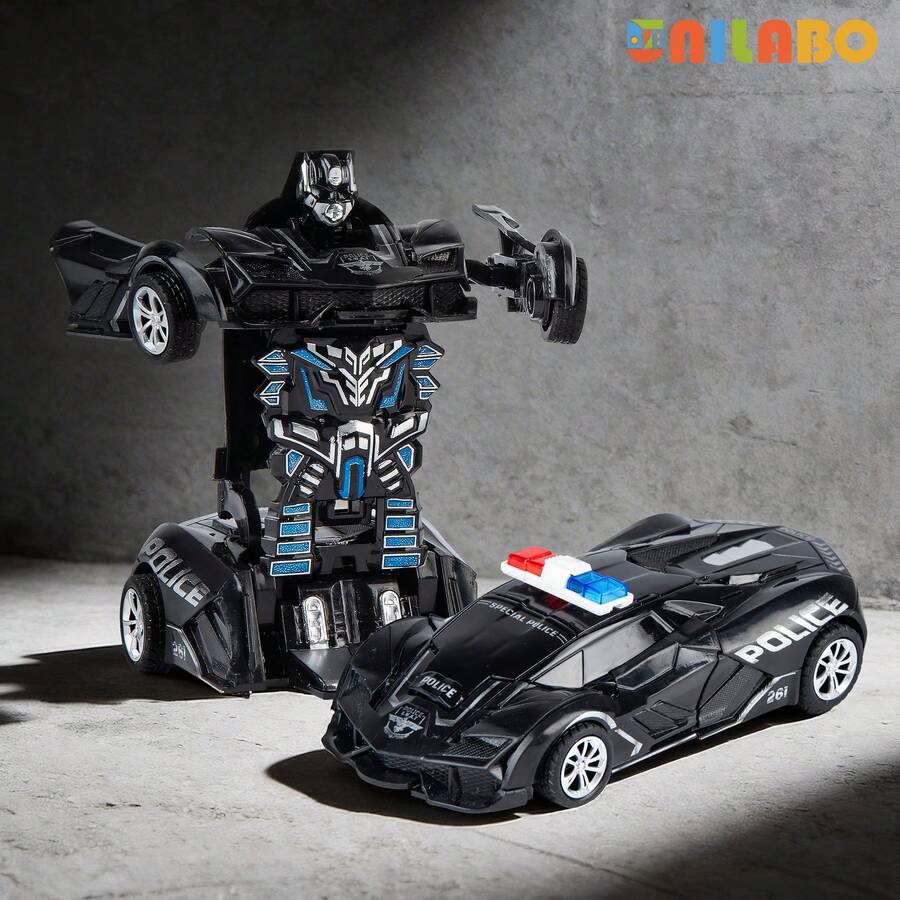 unilabo Transforming Sports Car Toy - Inertia Glide Racing Car - Automatic Transformation - Racing Car, Children's Car Toy, Racing Car, Boys Toy