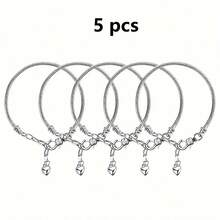 30/50/100 hạt đệm lỗ lớn nhiều màu sắc, thích hợp làm đồ trang sức, hạt nhựa nhiều màu sắc phù hợp để tự làm vòng tay và dây chuyền. - Nhiều màu - Xem 14
