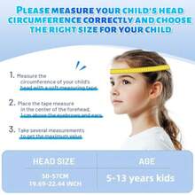 OnBros Casco de Bicicleta para Niños - Cascos de Bicicleta para Niños o Niñas de 5-14 Años con Visera Casco de Bicicleta para Niños para Skateboard Montaña Scooter Ciclismo de Carretera Ligero y - Azul Deep Sea - Ver 3