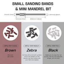 Bộ 10 mũi khoan móng tay bằng vonfram cacbua: Mũi khoan chai sần chuyên nghiệp, phù hợp với máy khoan móng điện, bao gồm 75 vòng mài nhỏ (#80 #120 #180) và mũi khoan trục, dụng cụ tháo móng gel acrylic, bộ dụng cụ làm móng tay móng chân. - Nhiều màu - Xem 7