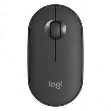 Logitech Mouse nirkabel, ultra tipis dan portabel, koneksi dual-mode Bluetooth/USB, cocok untuk laptop kantor, skema warna macaron bernuansa dopamin, klik senyap. - View 14