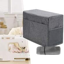 1pc Sewing Machine Cover, Dust-Proof And Waterproof, With Pocket To Store Sewing Supplies, Durable Dust Cover With Convenient Side Pocket And Sturdy Handle, Fits Most Standard Sewing Machines - Sewing Machine Dust Cover - View 9